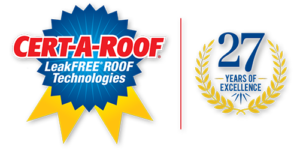 Cert-A-Roof 27 Years Excellence